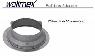 Walimex K és Ds softbox adapter