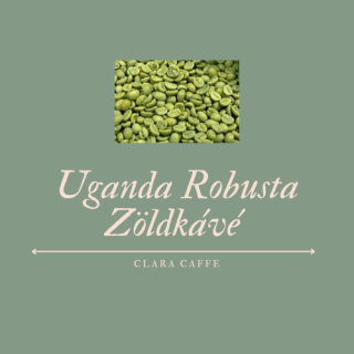 1 kg Uganda Robusta szemes zöldkávé