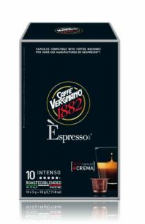 10 db Caffe Vergnano Intenso Nespresso kapszula