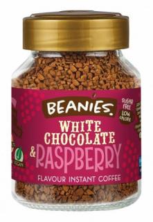 50 g Beanies málnás-fehércsokis instant kávé