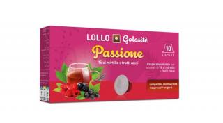 LOLLO Passione- erdei gyümölcsös Nespresso teakapszula