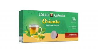 LOLLO Zenzero- Gyömbéres citromos Nespresso teakapszula