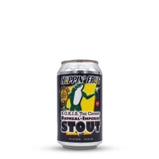 B.O.R.I.S. The Crusher Oatmeal-Imperial Stout | Hoppin' Frog (USA) | 0,355L - 9,4%