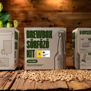 Házi sörfőző készlet - Szentandrás BREWBOX Napkincs Búzasör kit 8L
