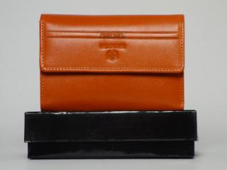 Női pénztárca: narancssárga bőr (1161247)
