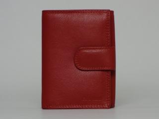 Női pénztárca: piros bőr (1161138)