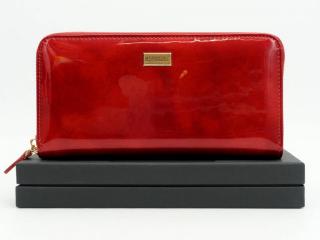 Női pénztárca: piros bőr (1163702)