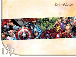 Bosszúállók- Avengers szuperhõsök bordûrcsík 26.