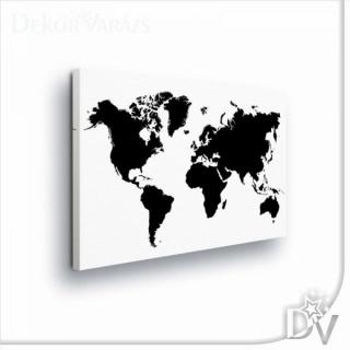 Vászonkép - Világtérkép (10252CV) / egyrészes
