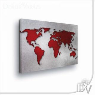 Vászonkép - Világtérkép (10893CV) / egyrészes