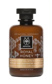 APIVITA Tusfürdő száraz bőrre - Royal Honey 250 ml