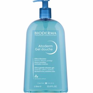 Bioderma Atoderm Tusfürdő újratölthető 1L