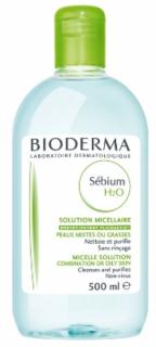 Bioderma Sébium H2O arc- és sminklemosó 500ml