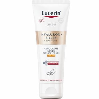 Eucerin Hyaluron-Filler + Elasticity pigmentfolt halványító  bőrfiatalító kézkrém SPF30 75ml