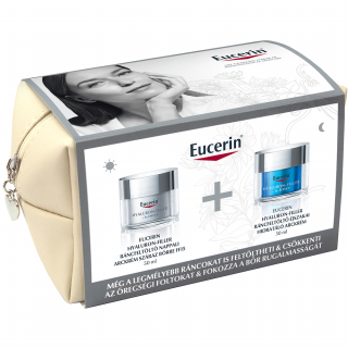 Eucerin Hyaluron-Filler Ráncfeltöltő nappali+éjszakai csomag száraz bőrre