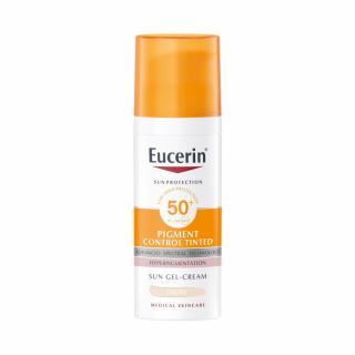 Eucerin Sun Pigment Control színezett napozókrém arcra light FF50+ 50ml