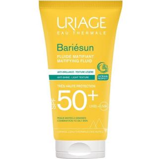 Uriage BARIÉSUN MAT arckrém SPF50+ zsíros bőrre 50ml