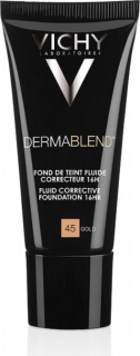 Vichy Dermablend fluid korrekciós alapozó 45 Gold 16H érzékeny bőrre SPF35 30ml