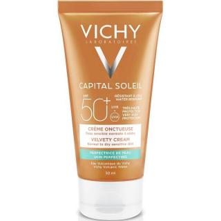 Vichy Idéal Soleil bársonyos napvédő krém SPF50+ 50 ml