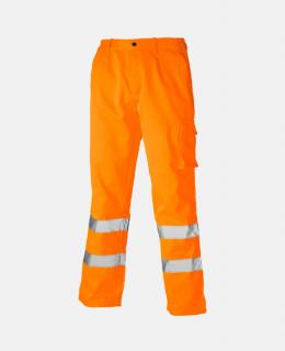 Polycotton jól láthatósági munkásnadrág Orange