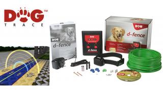 Dog Trace d-fence 101 láthatatlan villanypásztor szett- 100 méter vezetékkel, kutya villanypásztor
