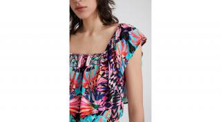 Desigual Blus Poppy Virtual Pink