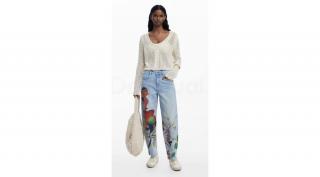 Desigual Denim Varo farmernadrág