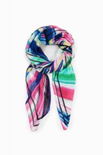 Desigual Foulard Powercolor Rectengle kendő