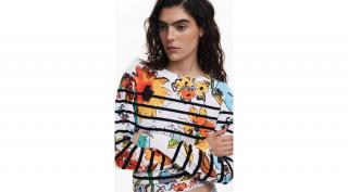 Desigual Jers Leknes Pulóver