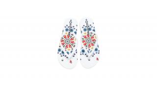 Desigual Shoes Flip Flop Butterfly