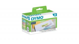 Dymo 99011 SZÍNES etikettcímkék  89mmx28mm (4x130db/tekercs)