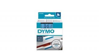 Dymo D1 kazetta, 19mmx7m, fekete/kék (45806)