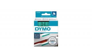 Dymo D1 kazetta 19mmx7m fekete/zöld (45809)