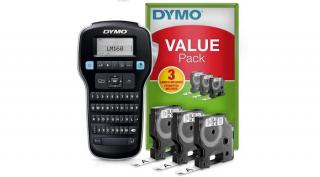 Dymo LabelManager (LM) 160 szalagnyomtató 3db szalaggal (2181012) QWERTZ billentyűzet