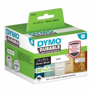 Dymo Tartós etikett címke 25mmx89mm 700db/tekercs (1933081, 2112285)