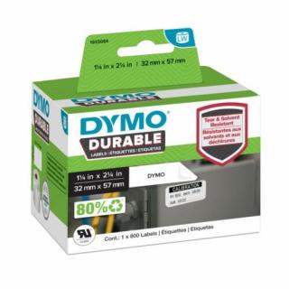 Dymo Tartós etikett címke 57mmx32mm, 800db/tekercs (1933084, 2112289)