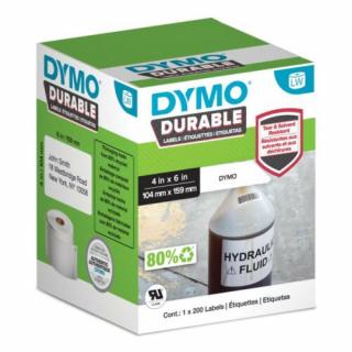 Dymo Tartós etikett címke XL 104mmx159mm 200db/ tekercs (1933086, 2112287)