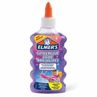Elmer's Glitteres ragasztó Lila (177ml) 2077253 (7370068004)