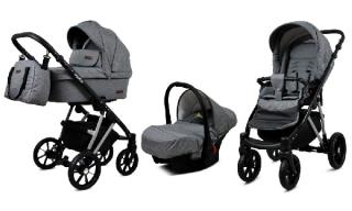 BABYLUX MARLUX MAGNETIC BABAKOCSI 3in1  GREY FLEX