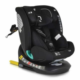 Cangaroo QUILL i-Size Isofix gyermekülés (40-150 cm) - Fekete