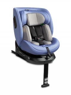 CARETERO BOSCO ISOFIX Autós Gyerekülés I-SIZE 40-150 CM  360 fokban elforgatható Blue