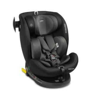 CARETERO COMMO ISOFIX Autós Gyerekülés I-SIZE 40-150 CM  360 fokban elforgatható  GRAPHITE