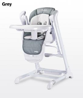 CARETERO INDIGO ETETŐSZÉK ÉS HINTA 2IN1: GREY