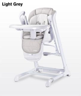 CARETERO INDIGO ETETŐSZÉK ÉS HINTA 2IN1: LIGHT GREY