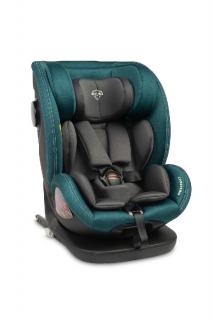 CARETERO SECURO ISOFIX Autós Gyerekülés I-SIZE 40-150 CM  360 fokban elforgatható EMERALD