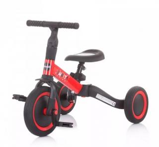 Chipolino Smarty 2 az 1-ben tricikli és futóbicikli - Piros