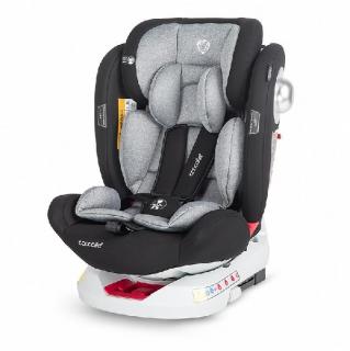 Coccolle Nerio Isofix 0-36 kg forgatható autós gyerekülés - Diamond Black