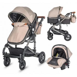 Coccolle Siyana Multifunkcios Babakocsi 3in1 - Safari beige