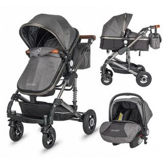 Coccolle Siyana Multifunkcios Babakocsi 3in1 - Urban grey