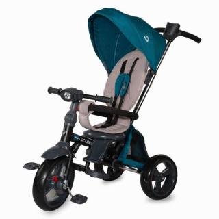 COCCOLLE VELO EVA  4in1 Összecsukható tricikli VERDE, Összecsukható váz ,  Forgatható ülés,